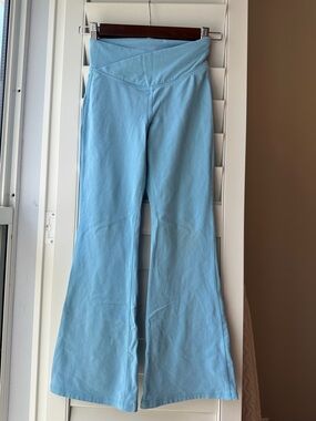 Old Navy Light Blue Kids Flare Leggings